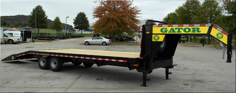 Gooseneck flat bed trailer for sale14k  Lawrence County, Kentucky
